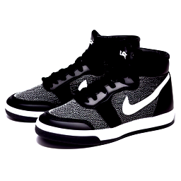 All black with logo on the tongue All black with logo on the tongue